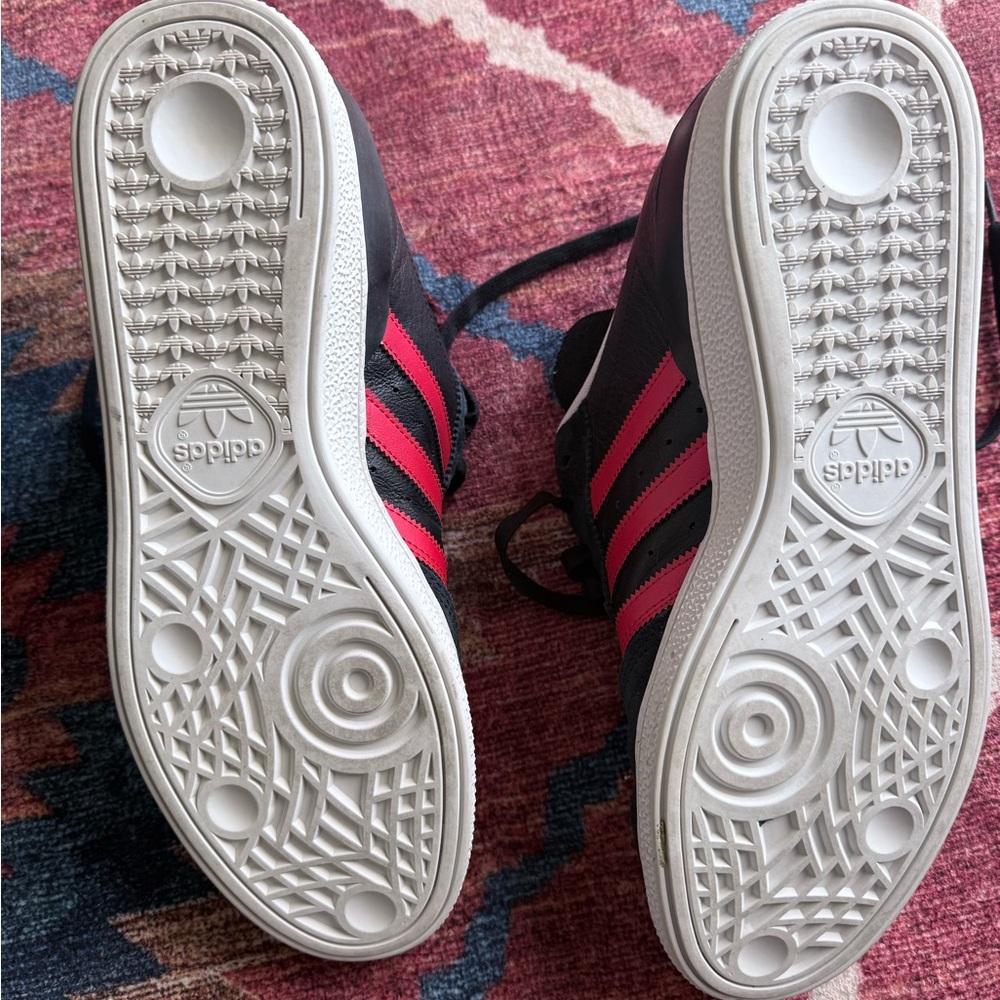 Adidas Black and Red Busenitz Sneakers, UNCUT…New, no box - Picture 9 of 13